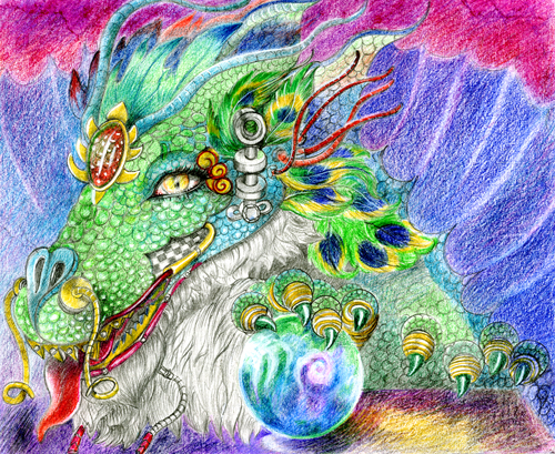 ~ Dragon For The Year Of The Dragon by Cherie Bender